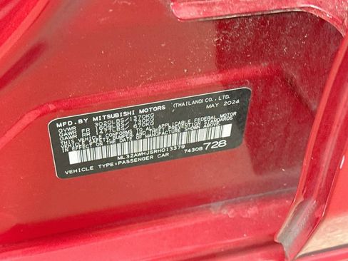 Used 2024 Mitsubishi Mirage Black Edition FWD image 27