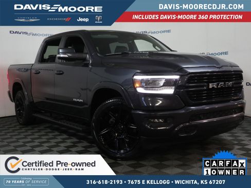 Used 2021 RAM 1500 Laramie w/ Sport Appearance Package image 1