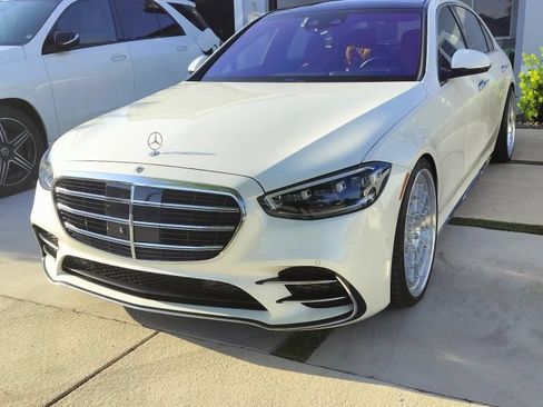 Used 2021 Mercedes-Benz S 580 4MATIC Sedan image 1