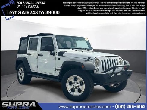 Used 2016 Jeep Wrangler Unlimited Sport AWD/4WD image 1