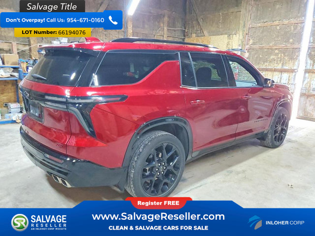 Used 2026 Chevrolet Traverse RS w/ LPO, Floor Liner Package AWD/4WD image 4