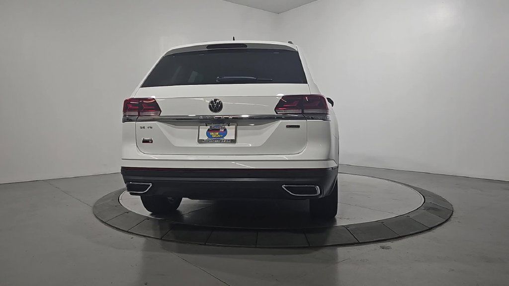 Used 2021 Volkswagen Atlas SE AWD/4WD image 4
