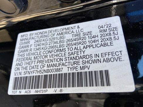 Used 2022 Honda Passport EX-L image 32