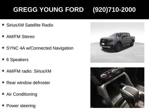 New 2025 Ford Ranger XLT w/ Technology Package image 18