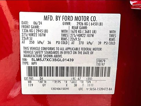 Used 2025 Lincoln Aviator Reserve w/ Equipment Group 201A AWD/4WD image 34