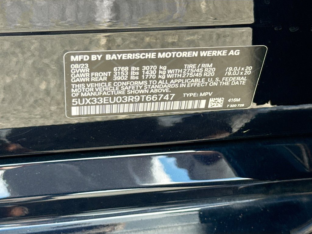 Used 2024 BMW X5 M60i w/ Executive Package AWD/4WD image 48