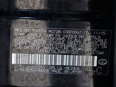 Used 2016 Lexus GS 350 image 77