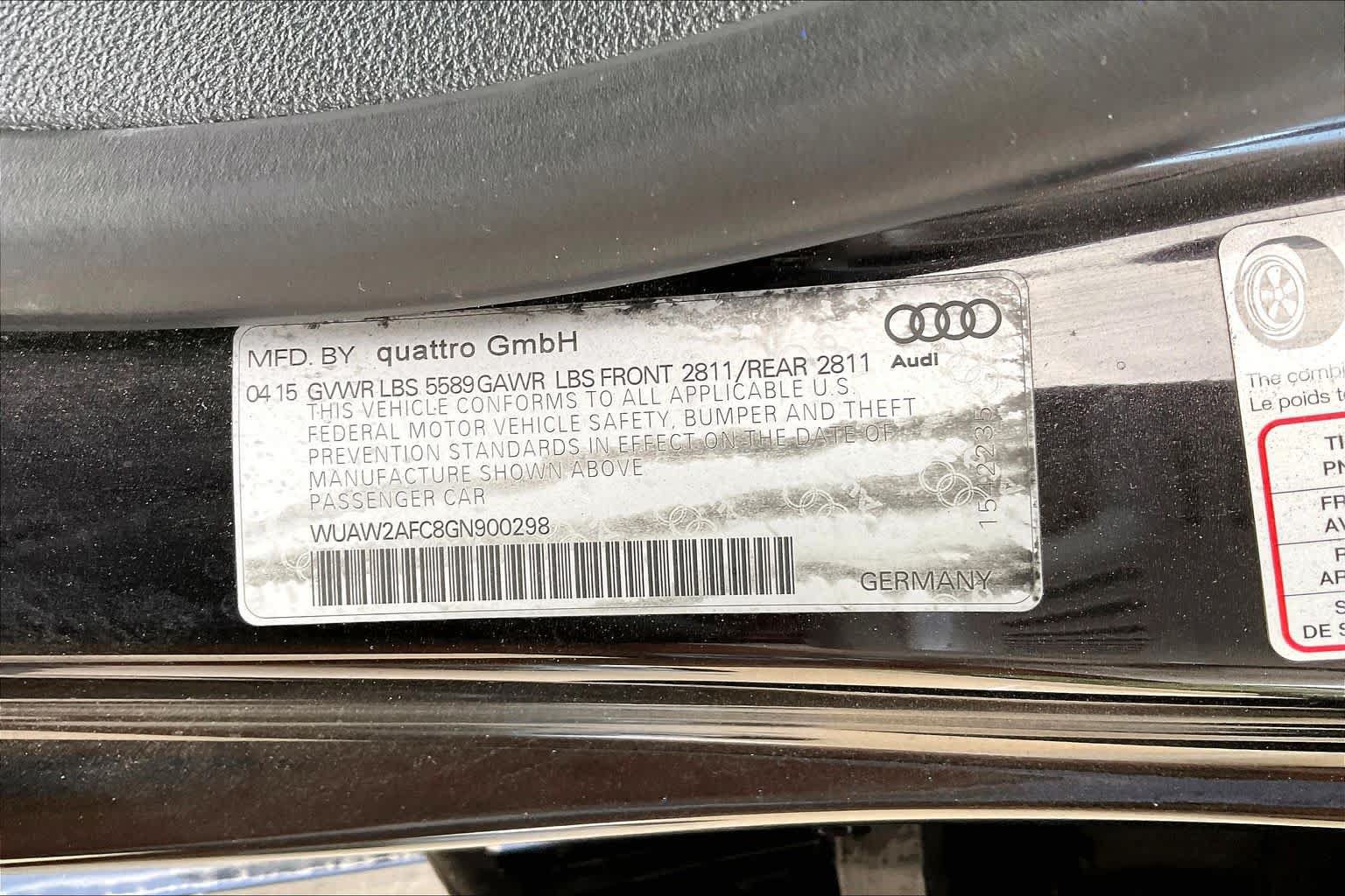 Used 2016 Audi RS 7 Prestige AWD/4WD image 34