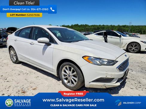 Used 2017 Ford Fusion SE FWD image 5