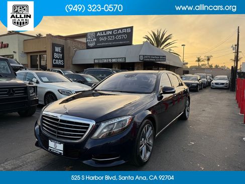 Used 2014 Mercedes-Benz S 550 Sedan w/ Premium 1 Package image 1