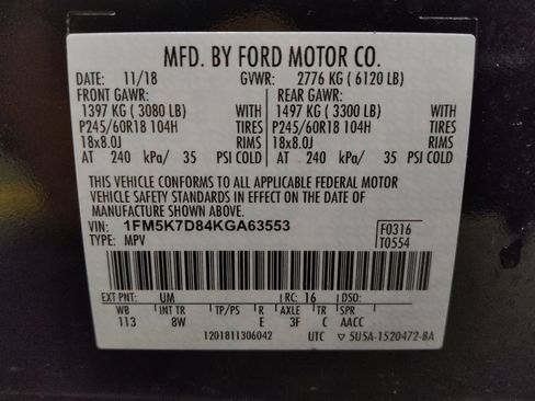 Used 2019 Ford Explorer XLT w/ Class III Trailer Tow Package image 33