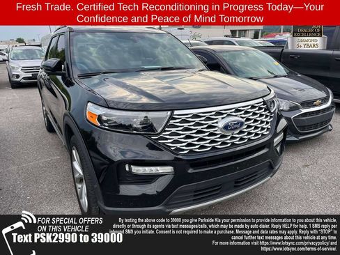 Used 2022 Ford Explorer Platinum w/ Equipment Group 601A AWD/4WD image 1