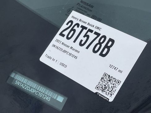 Used 2023 Nissan Murano Platinum w/ Cargo Package image 35