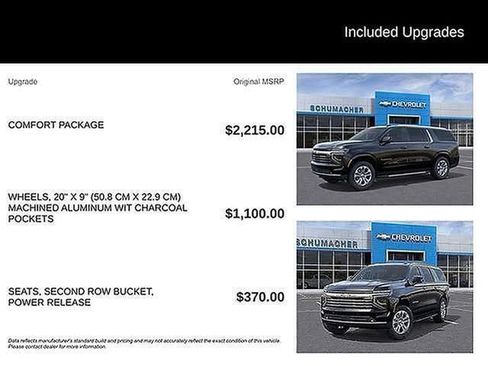 New 2026 Chevrolet Suburban LT w/ Comfort Package image 9