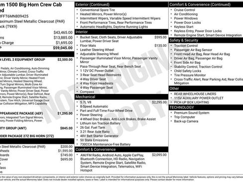 Used 2021 RAM 1500 Big Horn AWD/4WD image 35