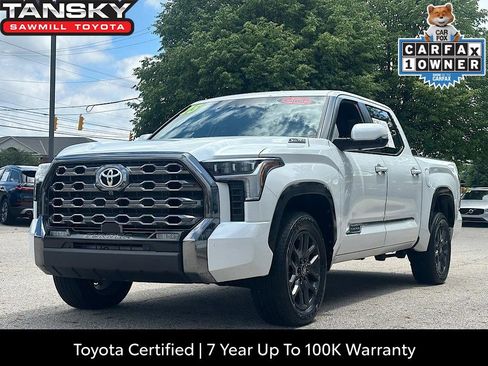 Certified 2025 Toyota Tundra Platinum AWD/4WD image 1