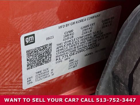 Used 2024 Chevrolet Trax RS w/ Sunroof Package image 34