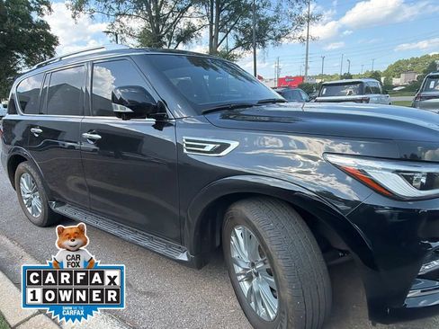 Certified 2023 INFINITI QX80 Luxe w/ Cargo Package RWD image 1
