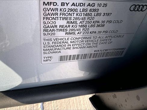 New 2026 Audi Q7 2.0T Premium Plus image 17