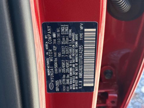 New 2026 Hyundai Tucson Blue SE image 17