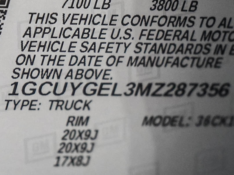 Used 2021 Chevrolet Silverado 1500 LTZ w/ Technology Package AWD/4WD image 29