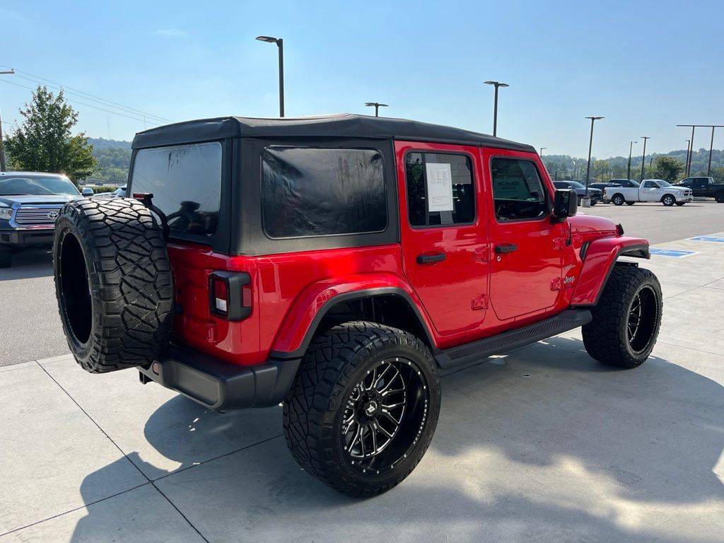 Used 2021 Jeep Wrangler Unlimited Sahara AWD/4WD image 20