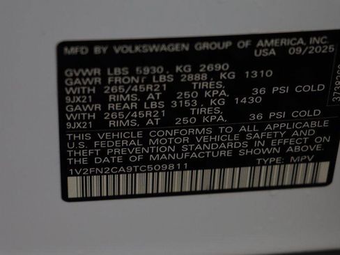 New 2026 Volkswagen Atlas SEL Premium R-Line image 25