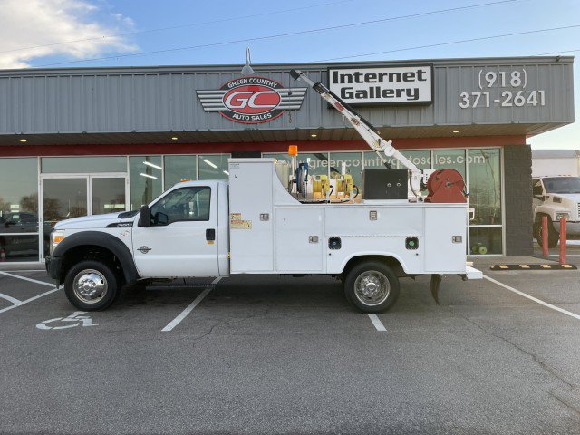 Used 2012 Ford F550 4x4 Regular Cab Super Duty w/ Payload Upgrade Pkg image 1