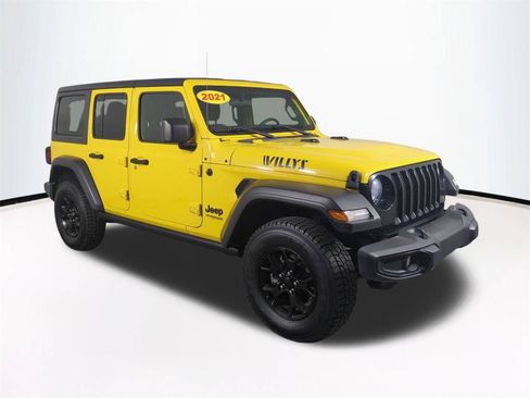 Used 2021 Jeep Wrangler Unlimited Sport AWD/4WD image 2