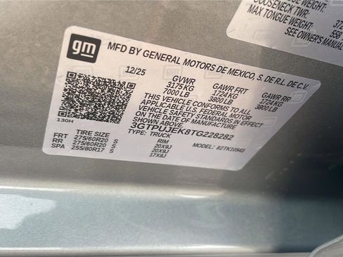 New 2026 GMC Sierra 1500 Elevation image 25