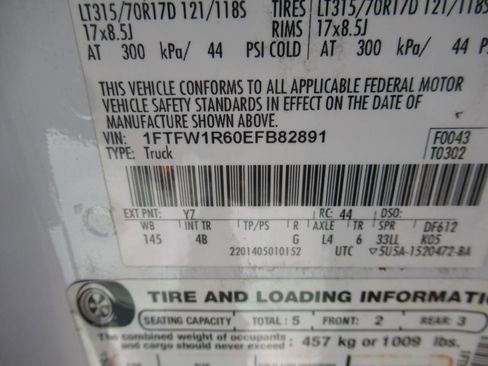 Used 2014 Ford F150 Raptor w/ Equipment Group 801A Luxury image 45