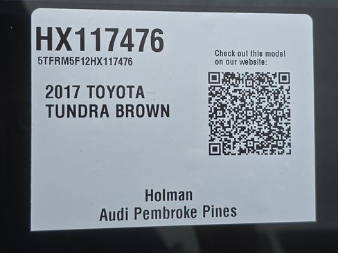 Used 2017 Toyota Tundra SR5 w/ SR5 Upgrade Package RWD image 29