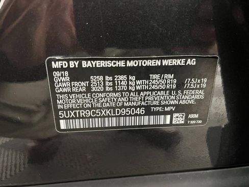 Used 2019 BMW X3 xDrive30i w/ Driving Assistance Package image 24