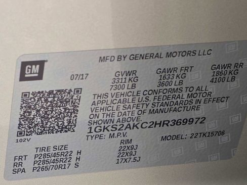 Used 2017 GMC Yukon SLE w/ Convenience Package image 24