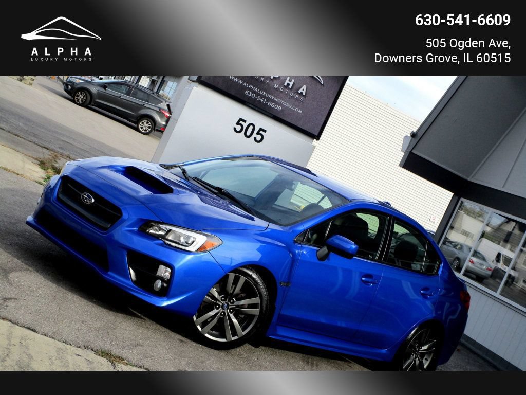 Used 2016 Subaru WRX Limited AWD/4WD image 1