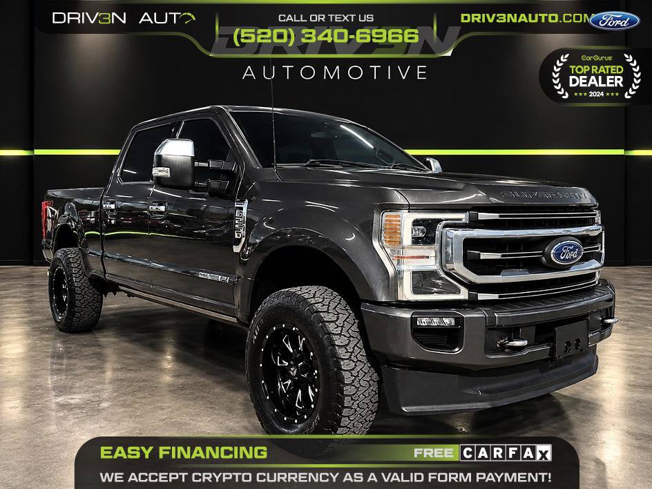 Used 2020 Ford F250 Platinum w/ FX4 Off-Road Package AWD/4WD image 1