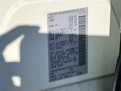 Certified 2024 Nissan Pathfinder SV image 28