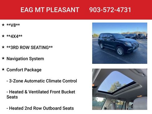 Used 2015 Lexus GX 460 460 w/ Premium Package image 8