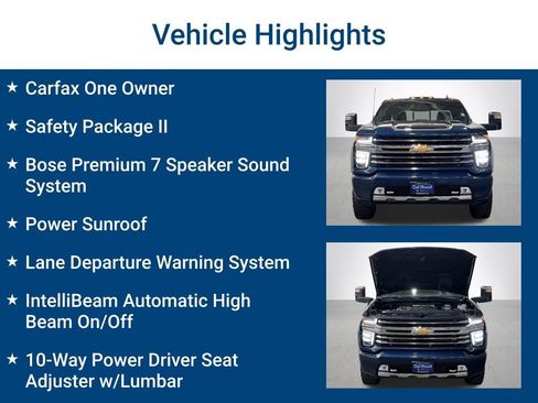 Used 2022 Chevrolet Silverado 3500 High Country w/ Safety Package II AWD/4WD image 3