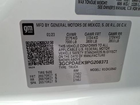 Used 2023 Chevrolet Silverado 1500 W/T w/ Trailering Package AWD/4WD image 12