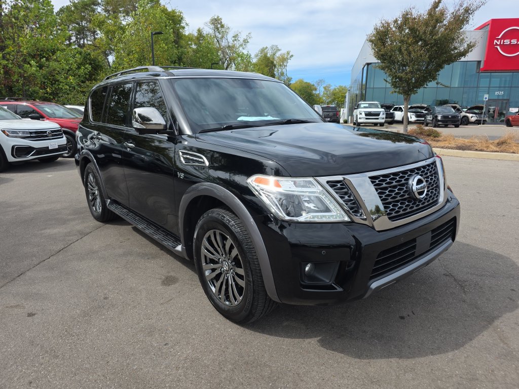 Used 2018 Nissan Armada Platinum w/ Captain Seat Package AWD/4WD image 2