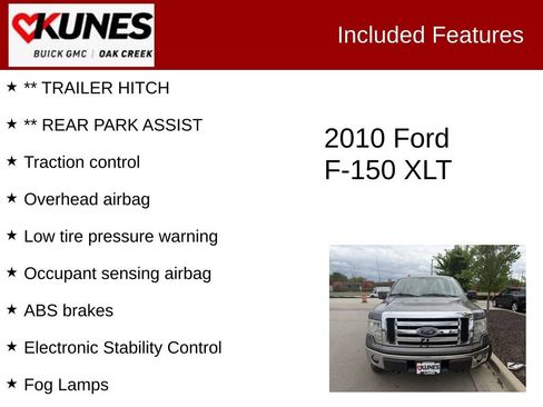 Used 2010 Ford F150 XLT AWD/4WD image 2