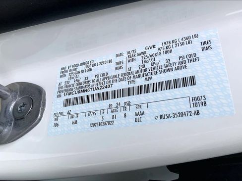 New 2026 Ford Escape ST-Line w/ Tech Pack #1 FWD image 16