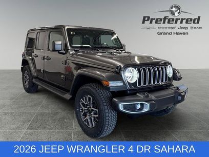 New 2026 Jeep Wrangler Unlimited Sahara