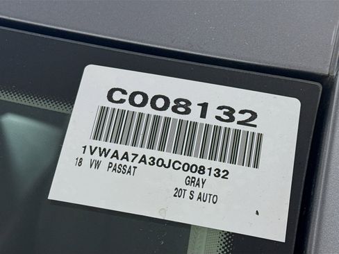 Used 2018 Volkswagen Passat 2.0T S w/ Driver Assistance Package image 39