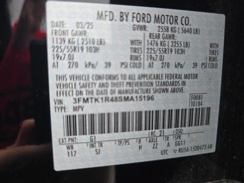 Used 2025 Ford Mustang Mach-E Select RWD image 34
