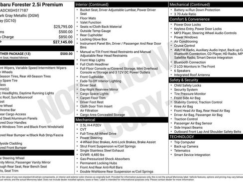 Used 2016 Subaru Forester 2.5i Premium w/ All-Weather Package image 20