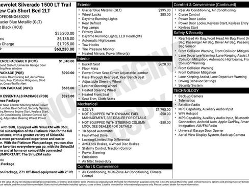 Used 2022 Chevrolet Silverado 1500 LT Trail Boss w/ Convenience Package II AWD/4WD image 12