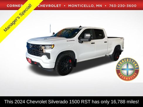 Used 2024 Chevrolet Silverado 1500 RST w/ Redline Edition AWD/4WD image 1