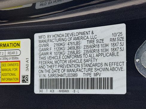 New 2026 Honda CR-V EX image 37